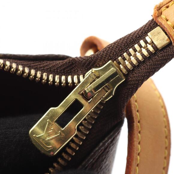 LOUIS VUITTON Authentic Brown Monogram Leather Shoulder Bag - Picture 6 of 13